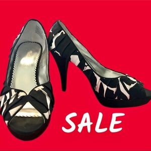 Satin Heels size 7.5